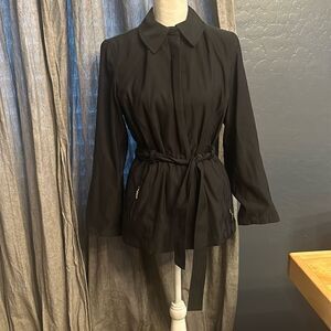 ‎Espirt outerwear jacket with tie